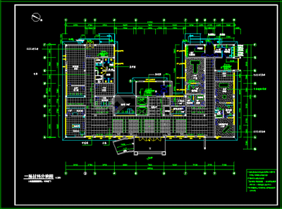 醫院裝飾工程施工設計CAD詳細圖